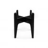 Incidental Design 5" Mod Plant Stand In Blackened Steel Hi/lo