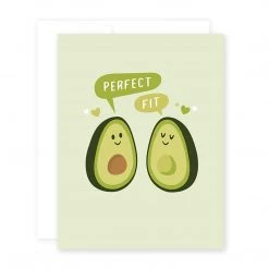 April Black Perfect Fit Avocado Card