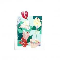 Camille Shu Anthuriums Card For Mom