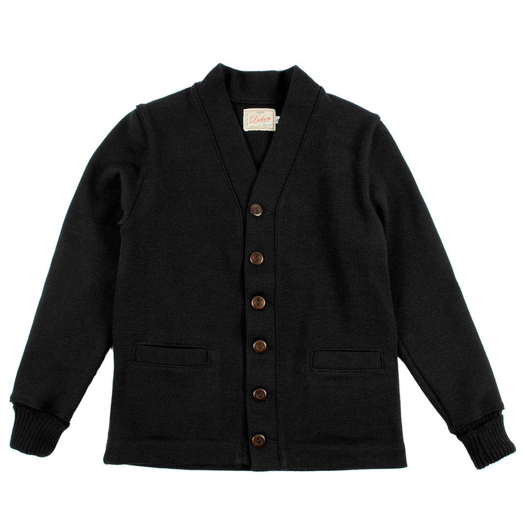 Dehen 1920 Classic Cardigan Black Apparel