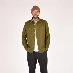 Dehen 1920 Best Sellers Crissman Wool Overshirt