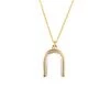 Emma Brooke Jewelry Arcos Two Tone Necklace