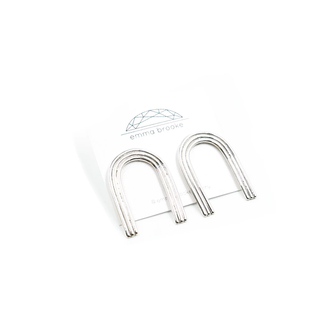 EMBR Large Arcos Studs Jewelry