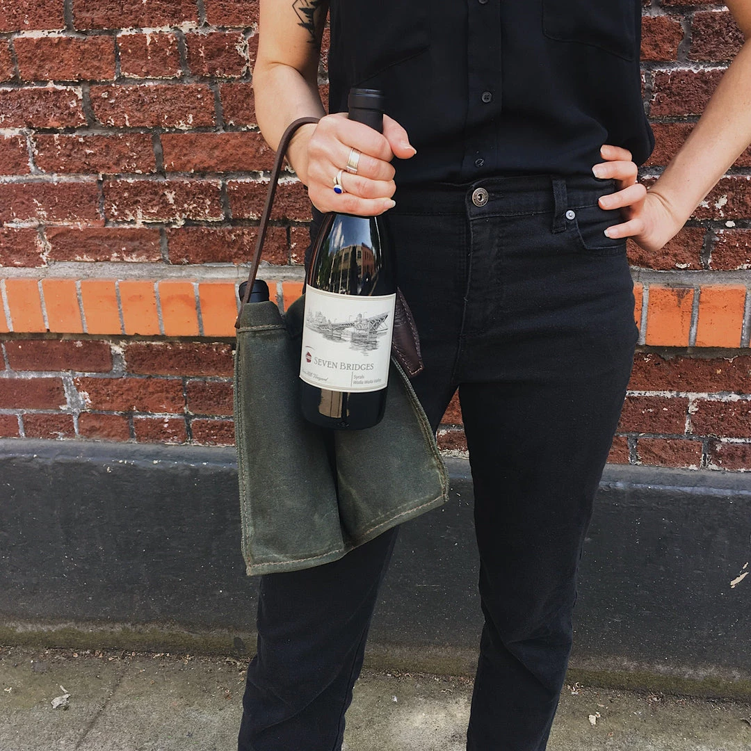 Orox Leather Co. Accessories Wine Caddy