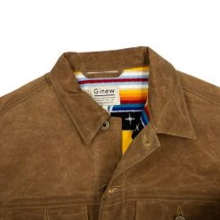 Outerwear Wax Rider Facing East Coat By Ginew