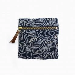 Flat Small Zipper Pouch By Kiriko
