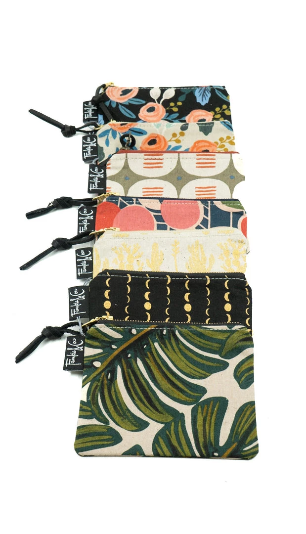 Frankie & Coco Small Pacific Zipper Pouch Accessories