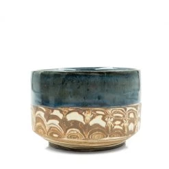 Marble Matcha Tea Bowl By Terra Noir Home Essentials