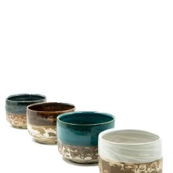 Marble Matcha Tea Bowl By Terra Noir Home Essentials