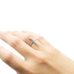 Bar Single Stack Ring Sterling Silver By Kate Slater Jewelry