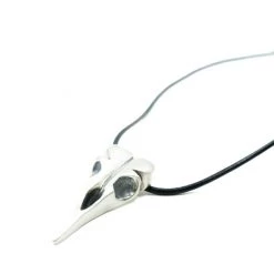 Bird Skull On Leather 18