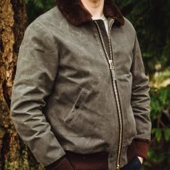 Dehen 1920 Flyer's Club Jacket Waxed Canvas