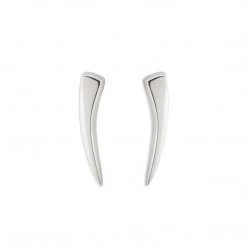Fang Earrings Sterling Silver By Kate Slater Jewelry