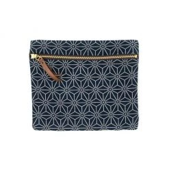 Kiriko Accessories Large Flat Zipper Pouch