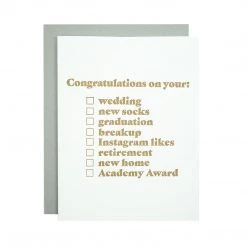 MadeHere PDX Congratulations Card For Dad