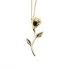 MadeHere PDX Rose City 18K Gold Pendant Necklace Jewelry