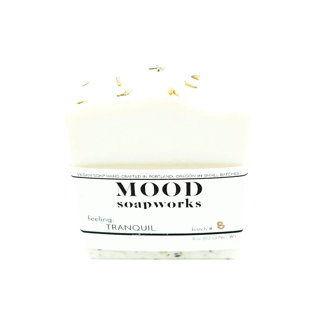 MOOD Soapworks Tranquil Bar Soap Apothecary