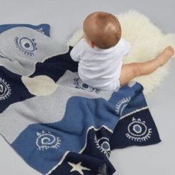 All Eyes Blanket By Moon Babe
