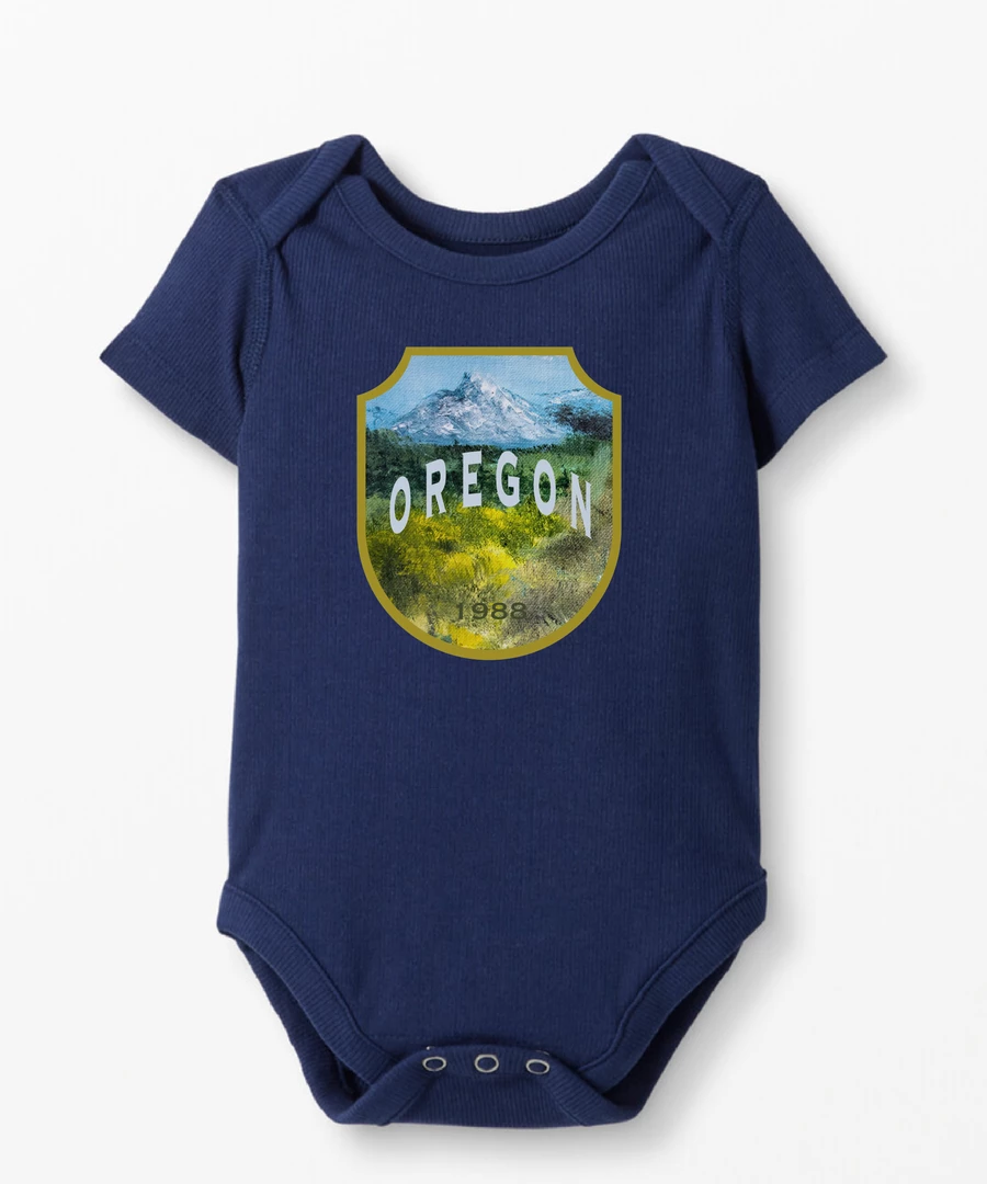 Mt. Charity Baby Bodysuit By Etta & James Junction Apparel