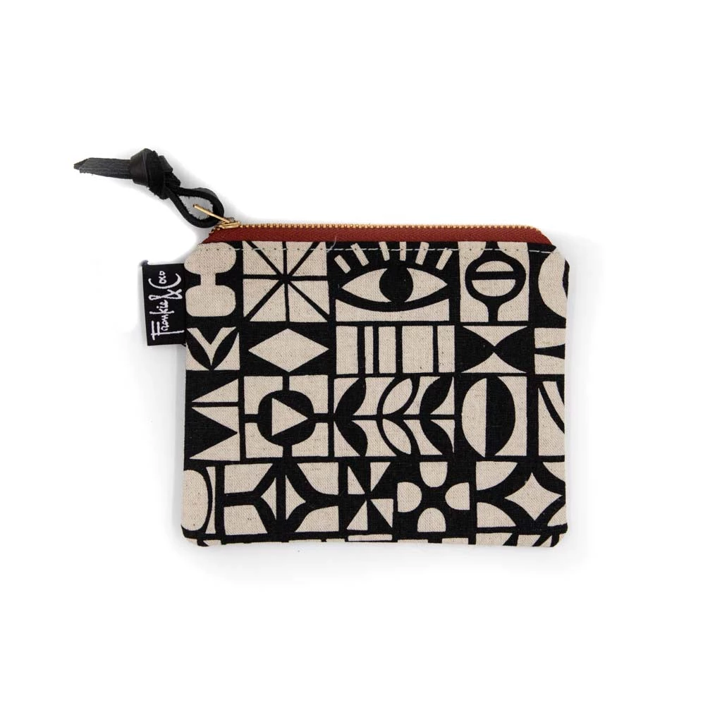 Frankie & Coco Small Pacific Zipper Pouch Accessories