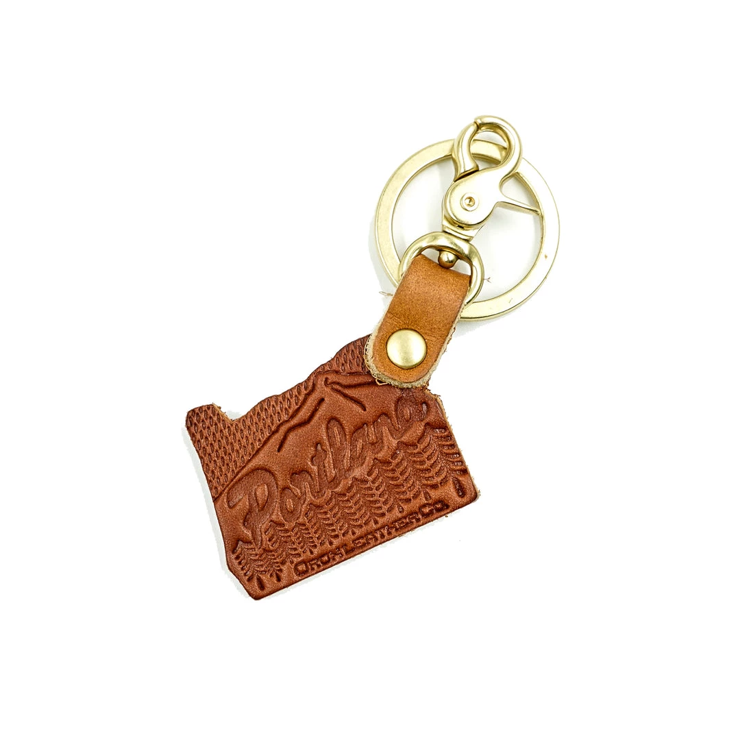 Orox Leather Co. Accessories Oregon Leather Keychain