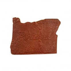 Orox Leather Co. Leather Goods Portland Leather Coaster