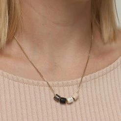 The Pursuits Of Happiness Tiny Bead Necklace