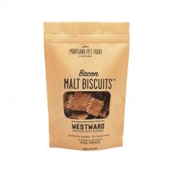 Portland Pet Food Company Malt Biscuit With Bacon Dog Treats