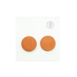 The Pursuits Of Happiness Flat Disc Earrings