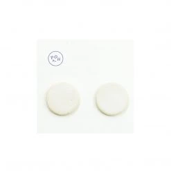 The Pursuits Of Happiness Flat Disc Earrings
