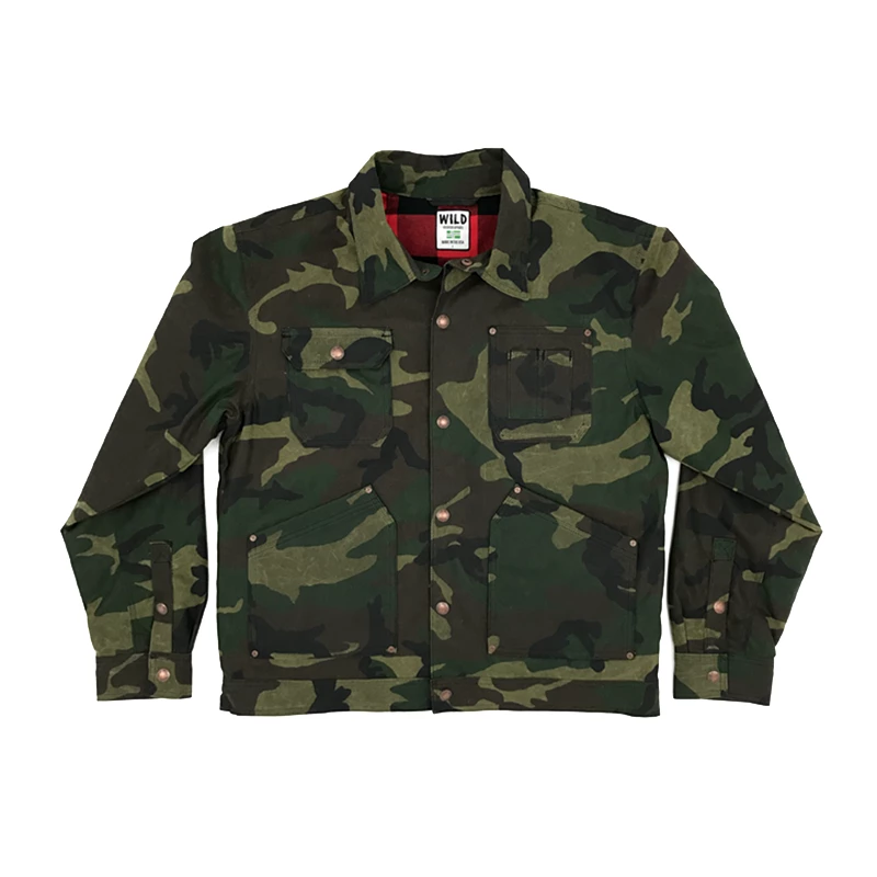 WILD Apparel WPB Camo Chore Coat