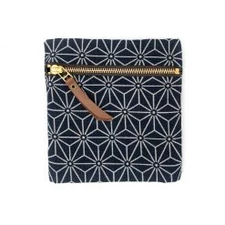 Flat Small Zipper Pouch By Kiriko
