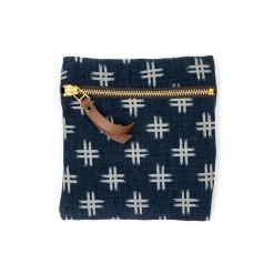 Flat Small Zipper Pouch By Kiriko