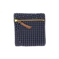 Flat Small Zipper Pouch By Kiriko