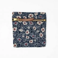 Flat Small Zipper Pouch By Kiriko