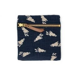 Flat Small Zipper Pouch By Kiriko