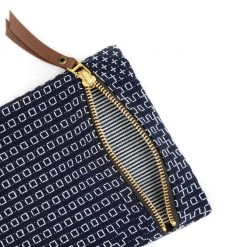 Flat Small Zipper Pouch By Kiriko
