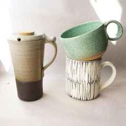 Of Hand Studios Agave Ceramic Mug Home