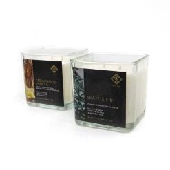 Double Wick Soy Candle By Sukie's Candle Co. Apothecary