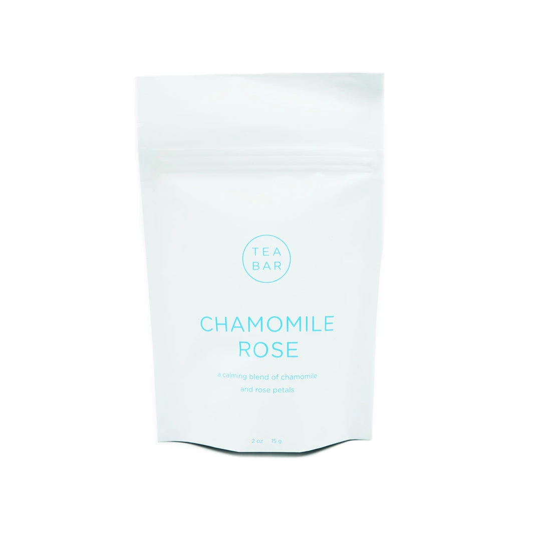 Tea Bar Beverages Chamomile Rose Tea