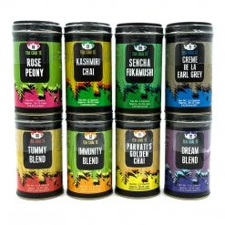Tea Chai Té Loose Leaf Tea Tins