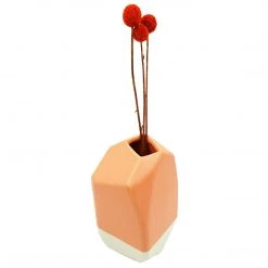 Theresa Arrison 3/4 Dipped Geo Bud Vase Home