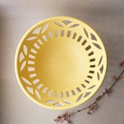 Theresa Arrison Home Round Fruit Bowl