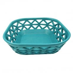 Theresa Arrison Squiggity Square Fruit Bowl Home