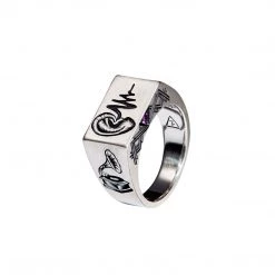 Third Eye Assembly Hear 5 Senses Signet Ring