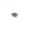 Third Eye Assembly Tanzanite 14K Yellow Gold & Titanium Wire Wrapped Ring For Grads