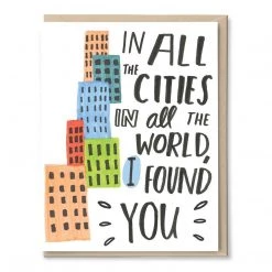 Tigerpocket Press In All The Cities Card