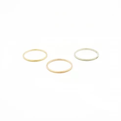 VK Designs 14K Gold 1mm Ring Band