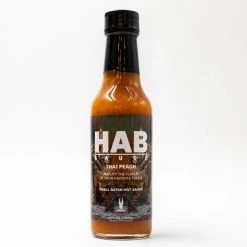 HAB Sauce Habanero Hot Sauces 5oz Food