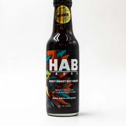 HAB Sauce Habanero Hot Sauces 5oz Food